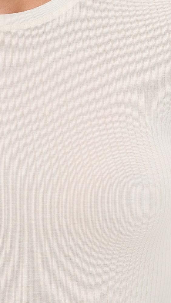 Alo Yoga Ribbed Sea Coast Long Sleeve Tee | Shopbop Product Image