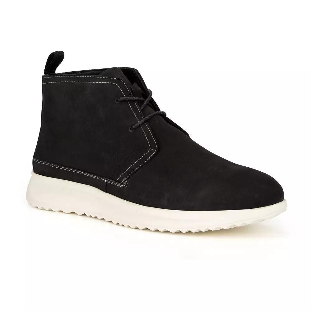 Reserved Footwear Baryon Men's Suede Chukka Boots, Size: 8, Black Product Image