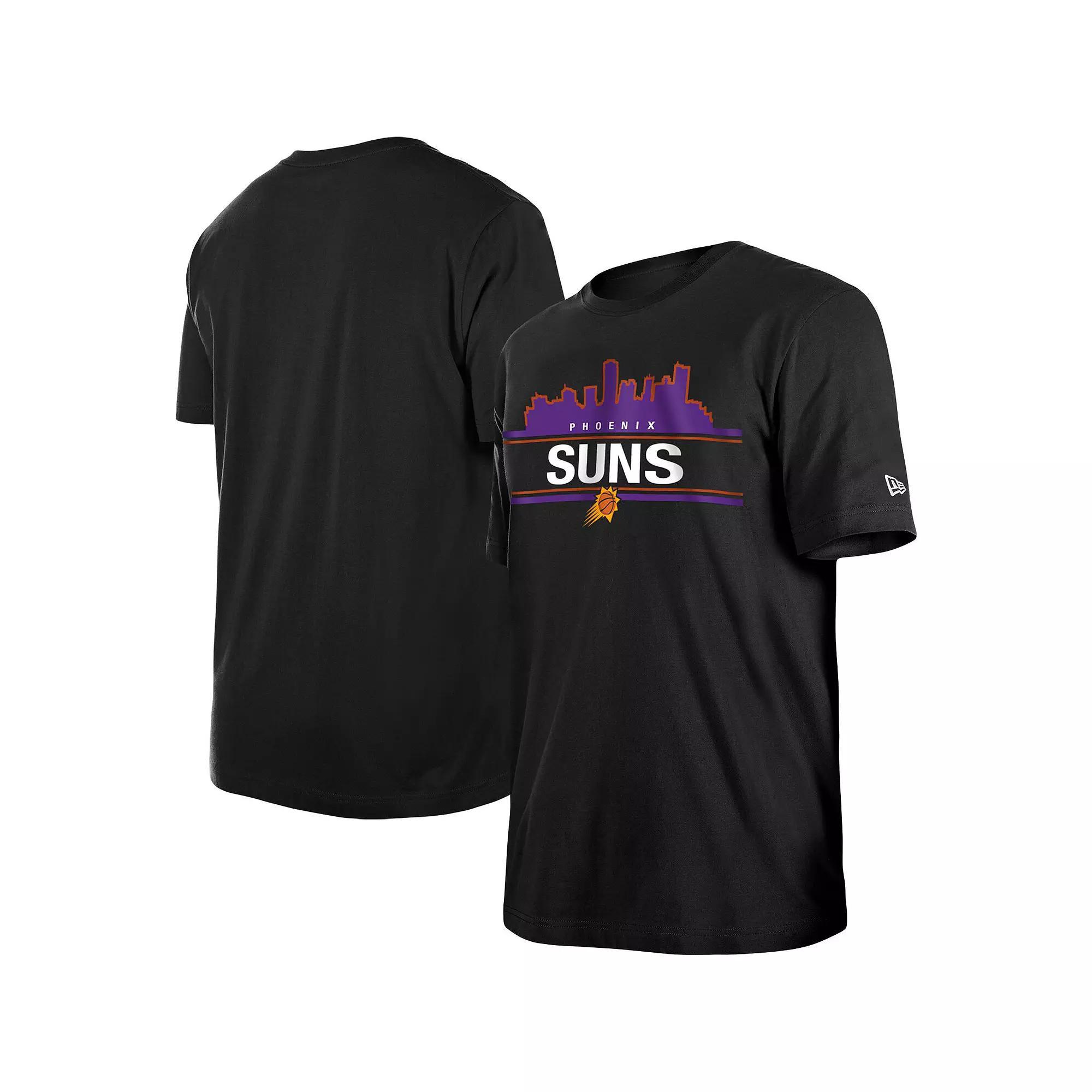 Men's New Era Black Phoenix Suns Localized T-Shirt, Size: Medium, Phx Black Product Image