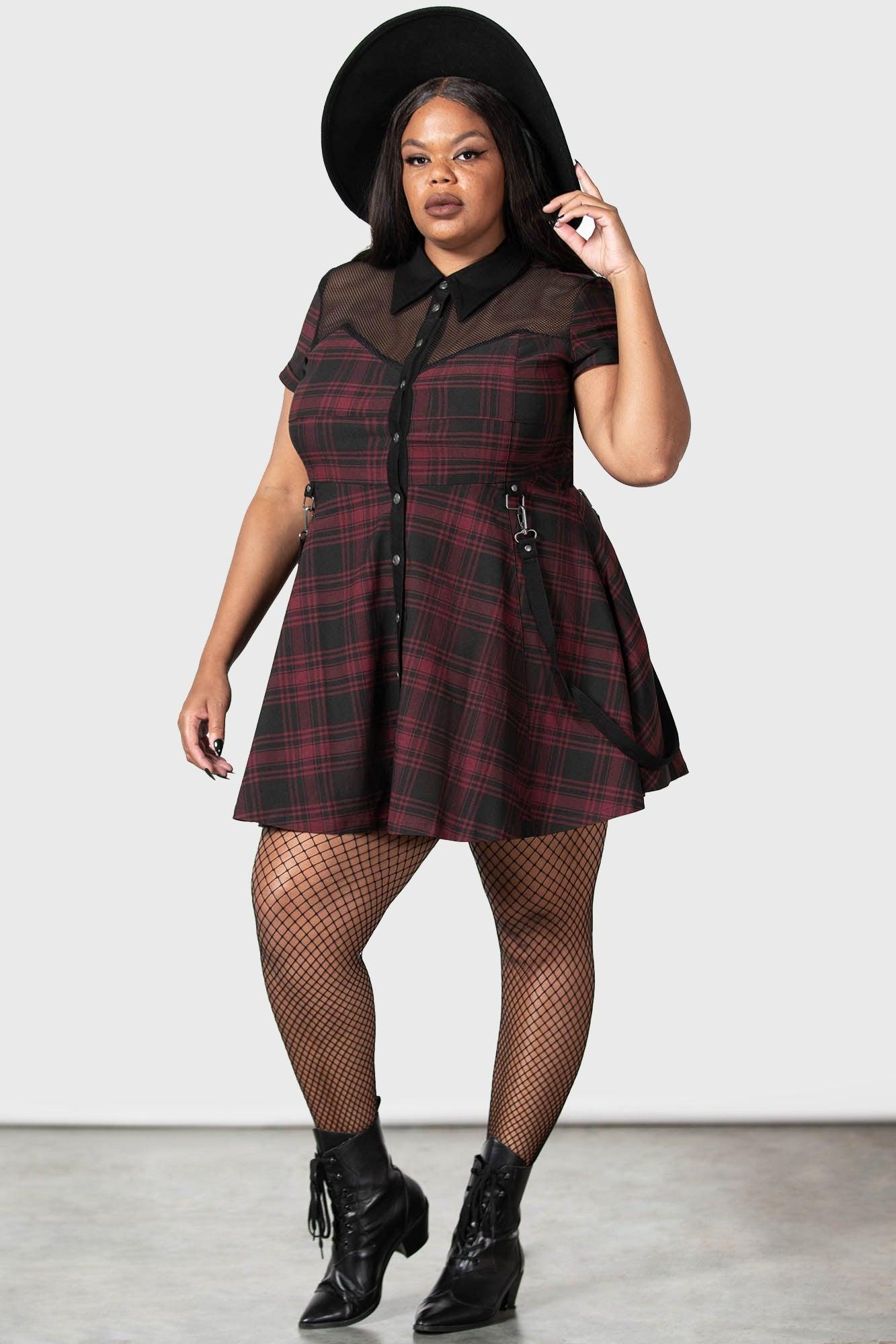 Hexellent Dress [CRIMSON] Female Product Image