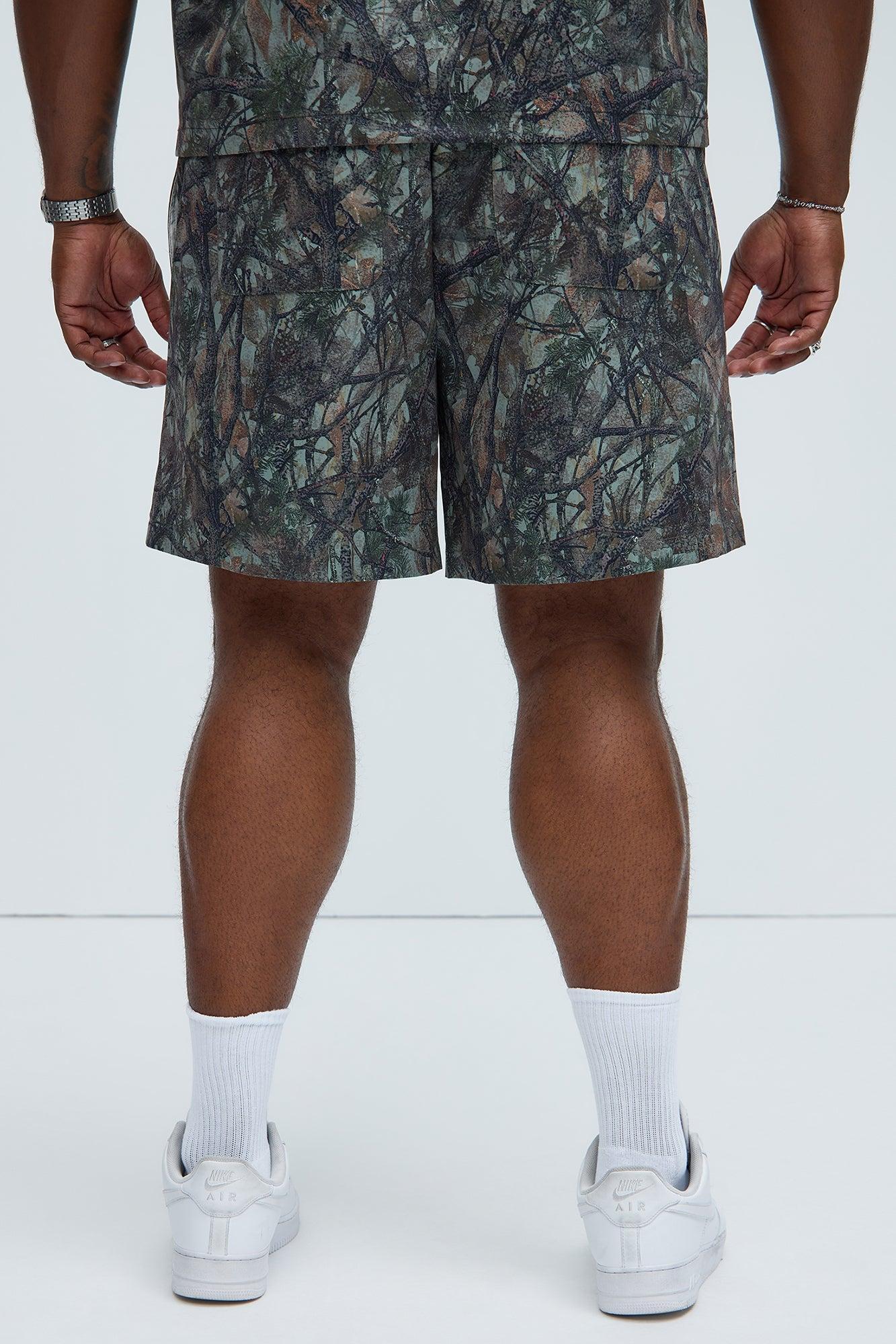 Cleveland Camouflage Warm Up Shorts - Camouflage Product Image