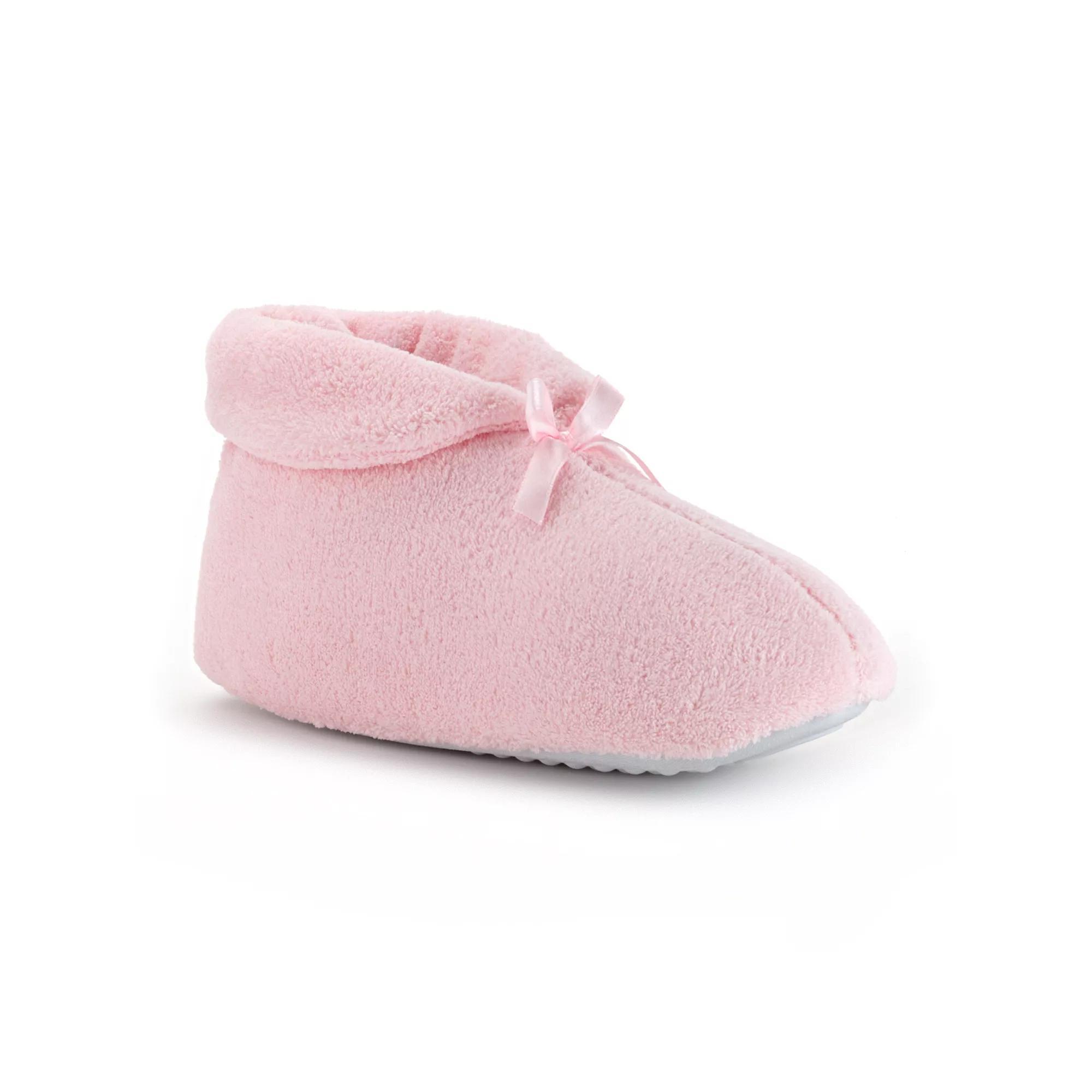 MUK LUKS Women's Bootie Slippers, Size: Small, Black Product Image