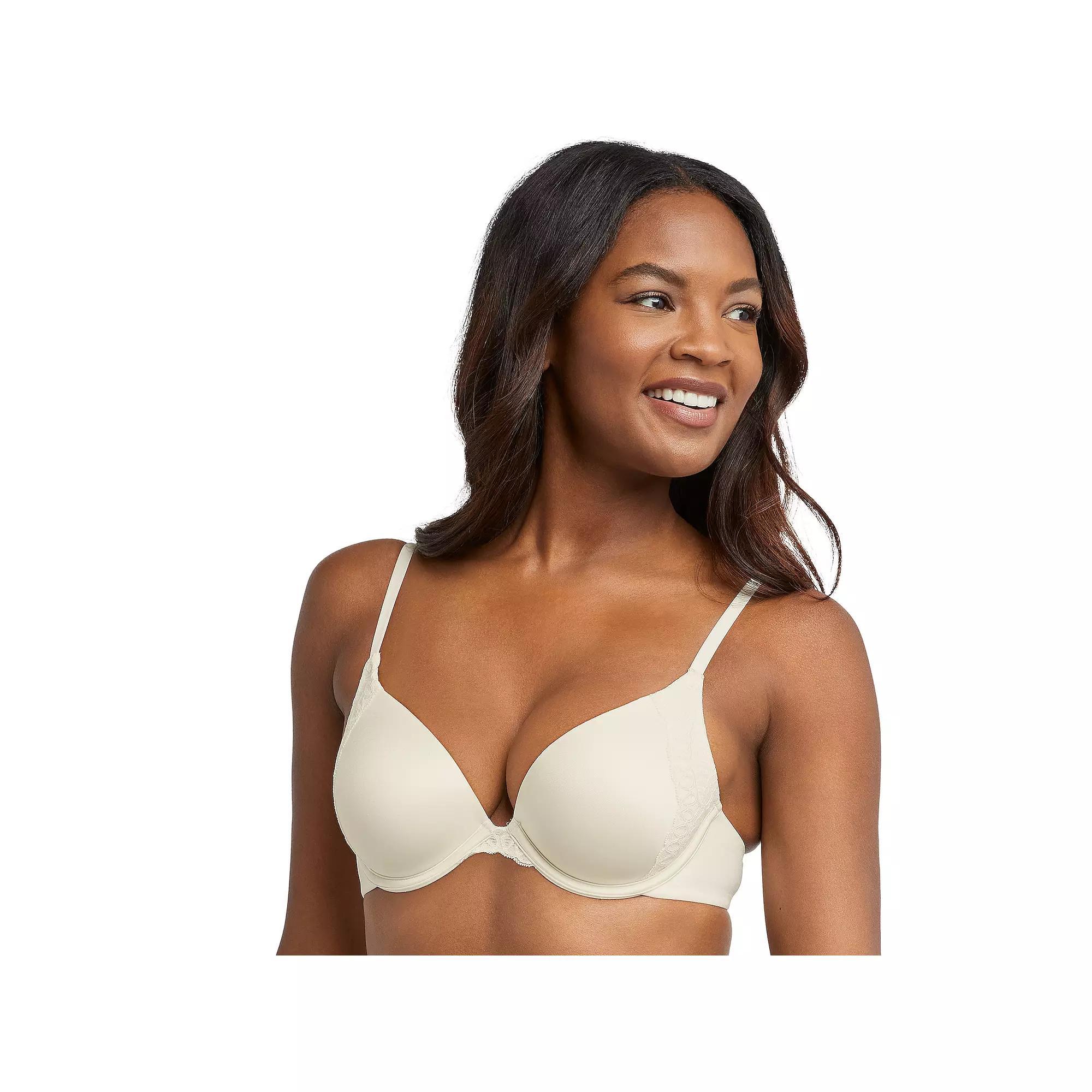 Maidenform Women's Custom Lift Natural Boost Demi Bra 9428 - Beige 38B Product Image