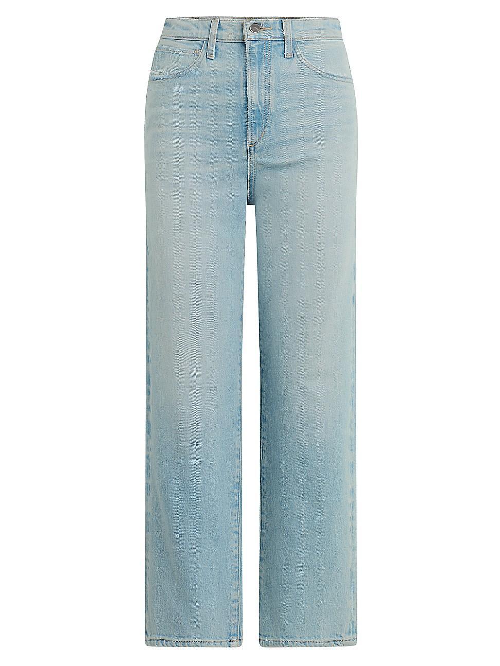 Womens The Margot Straight-Leg Crop Jeans Product Image
