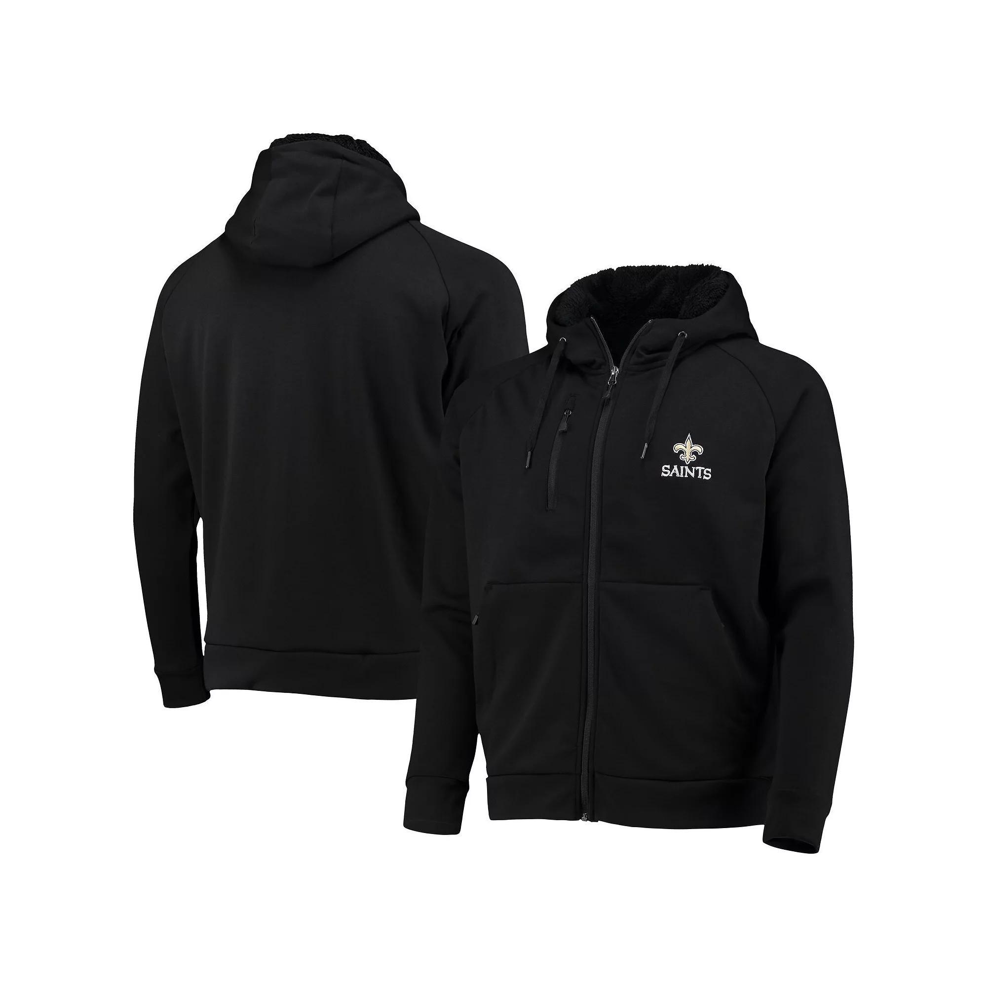 Mens Dunbrooke New Orleans Saints Shag Tri-Blend Full-Zip Raglan Hoodie Product Image