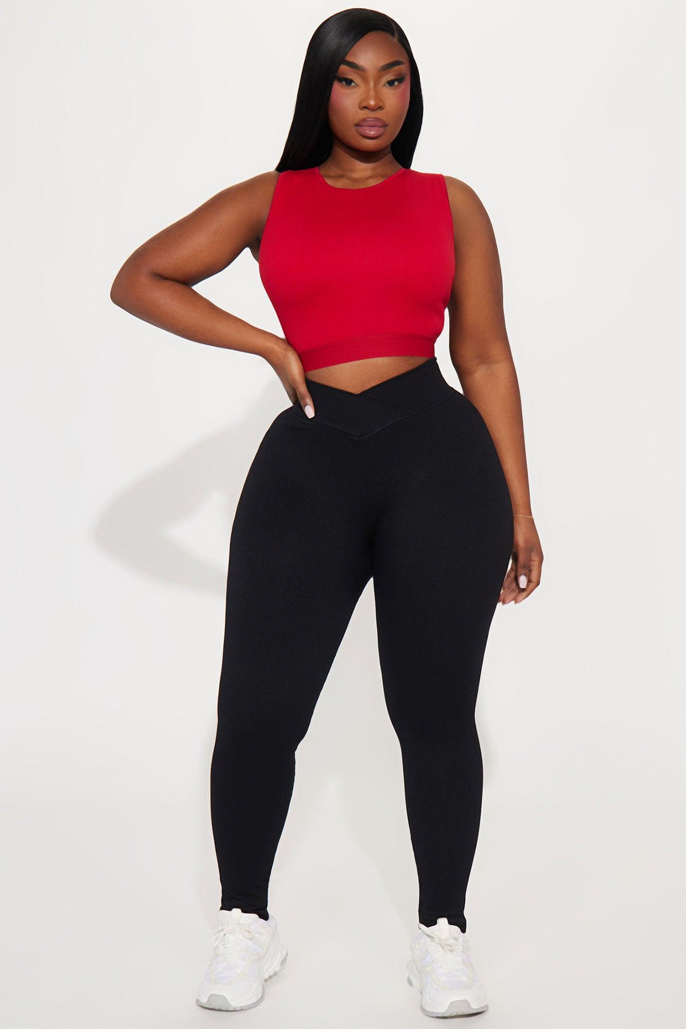 Namaste Seamless Active Leggings - Black Product Image