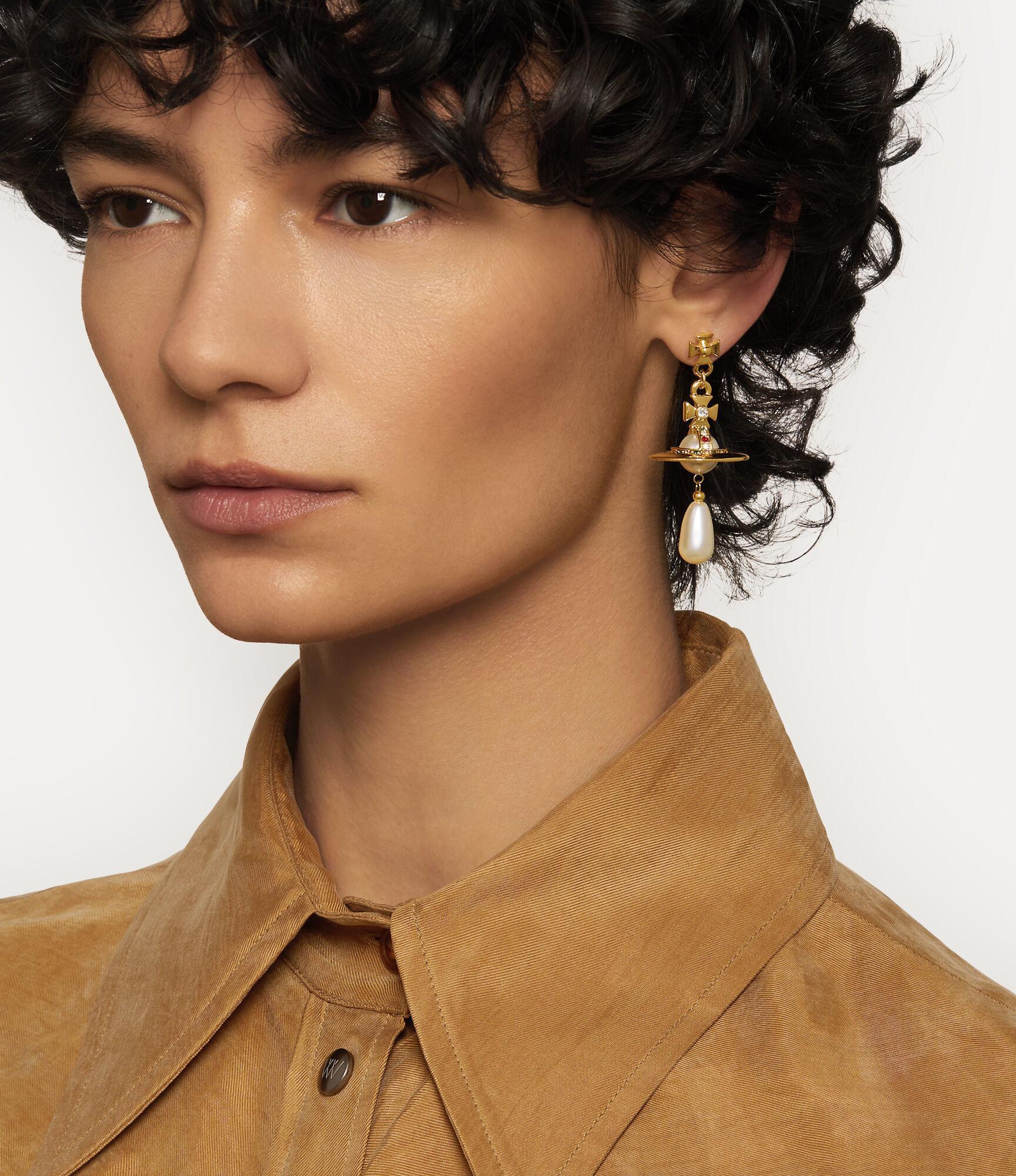 Pearl Drop Earrings Product Image