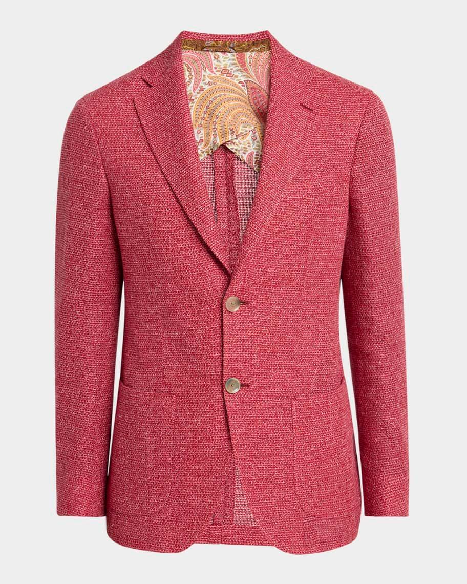 Mens Lightweight Linen-Silk Sport Coat Product Image