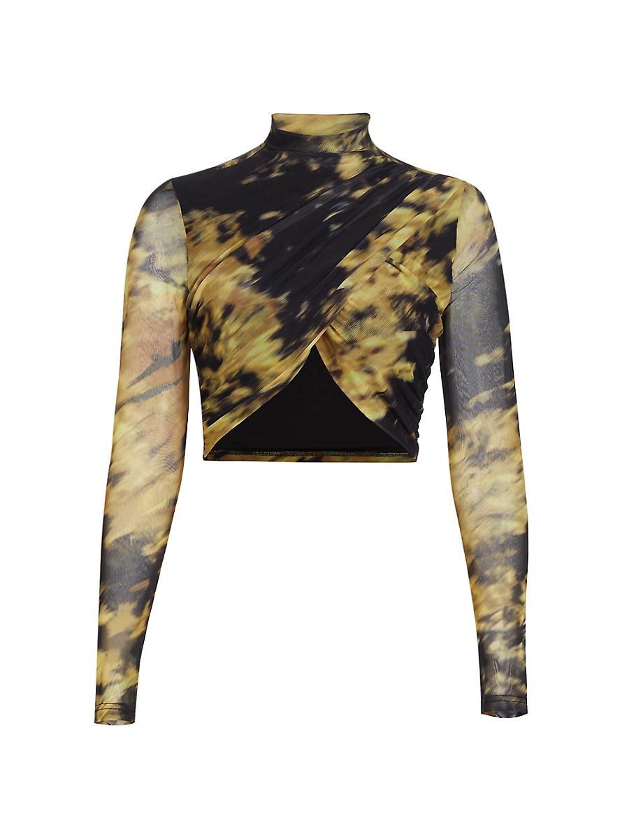 Womens Havana Mockneck Top Product Image