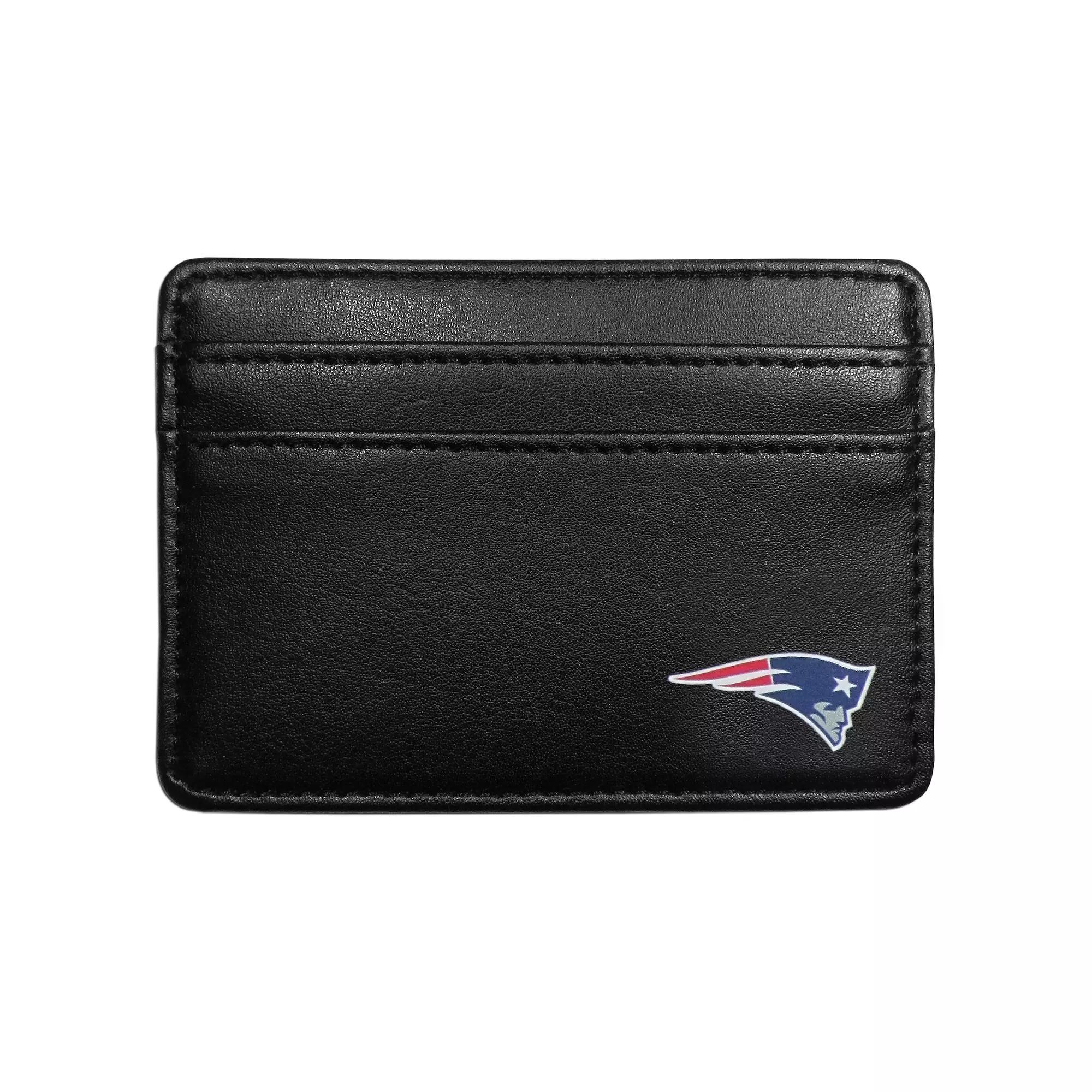 Men's New England Patriots Weekend Wallet, Black Product Image