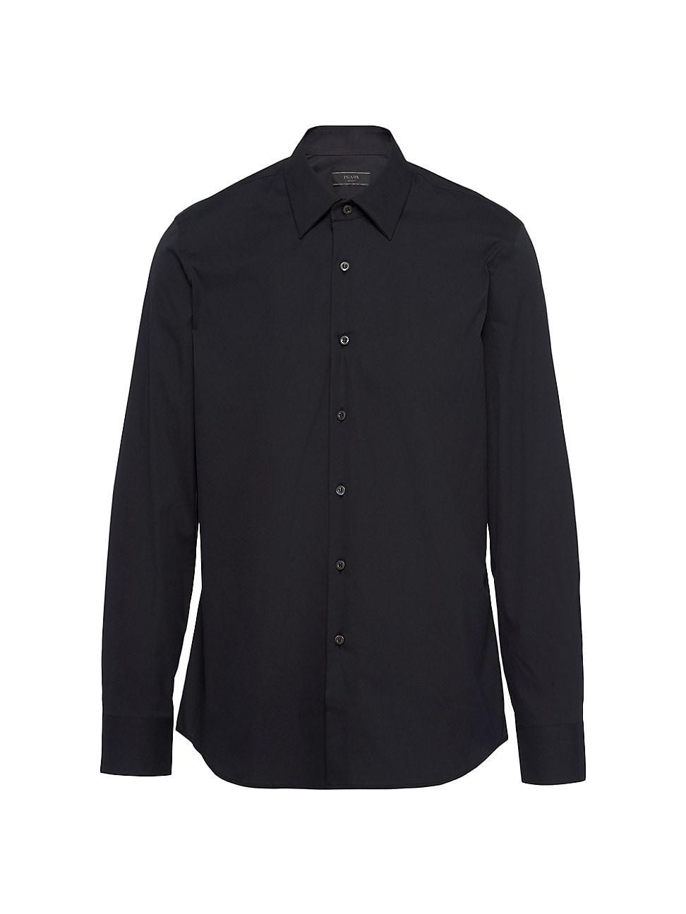 Mens Classic Stretch Poplin Sport Shirt Product Image