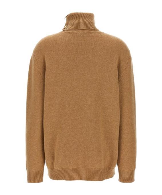 FABIANA FILIPPI High Neck Sweater Sweater, Cardigans In Beige Product Image