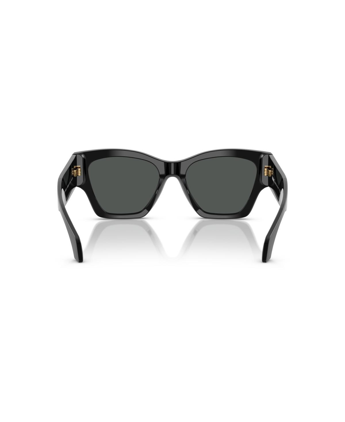 VERSACE Ve4492u Square Logo-print Sunglasses In Black Product Image