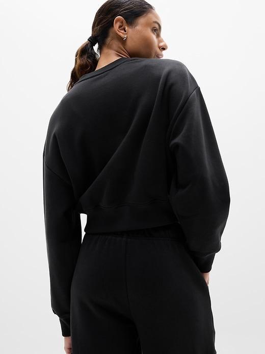 Heavyweight Terry Crop Crew Sweatshirt Product Image