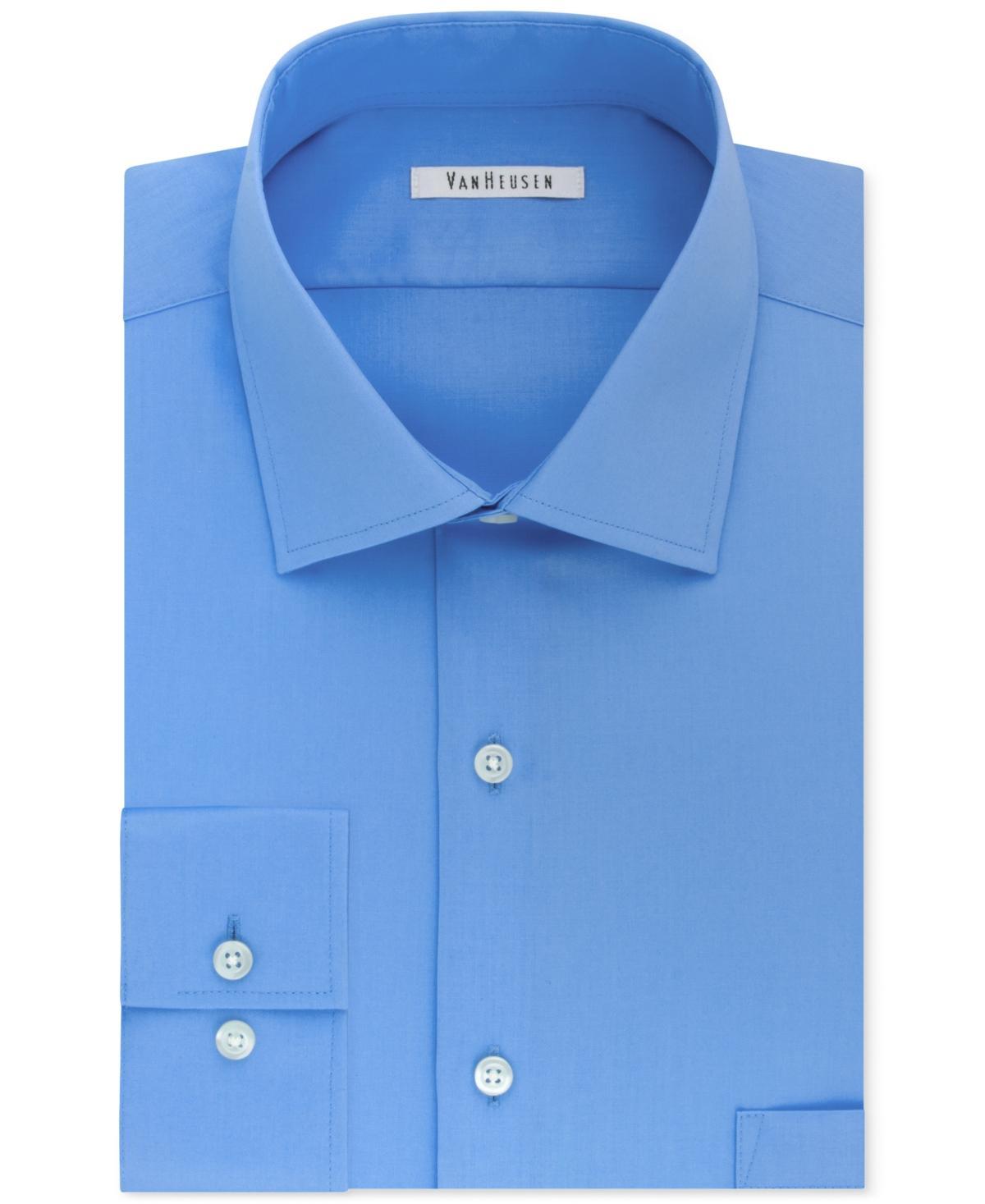 Calvin Klein Mens Slim-Fit Stretch Dress Shirt, Online Exclusive Created for Macys Product Image