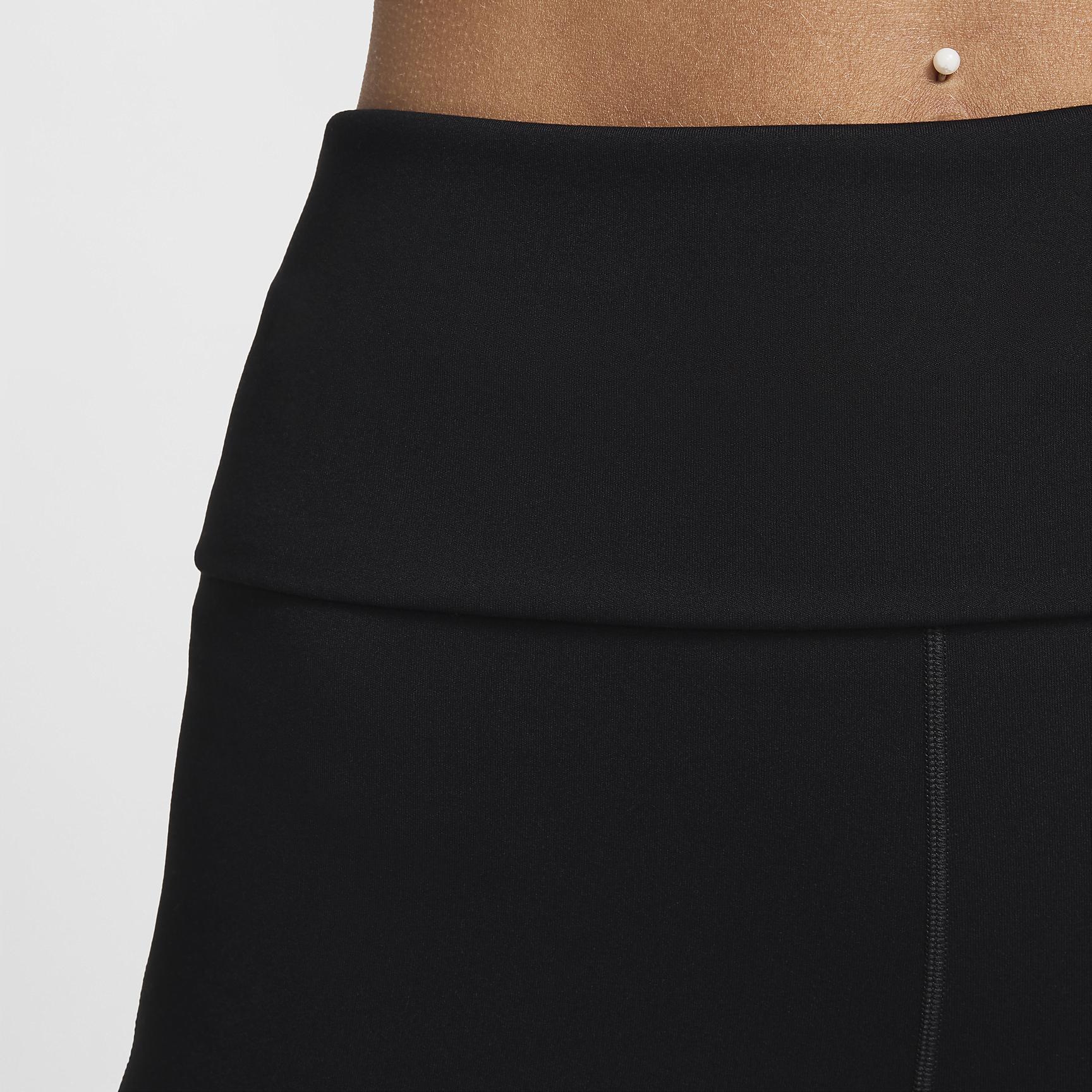 Nike Women's One Dri-FIT High-Waisted Fold-Over Pants Product Image