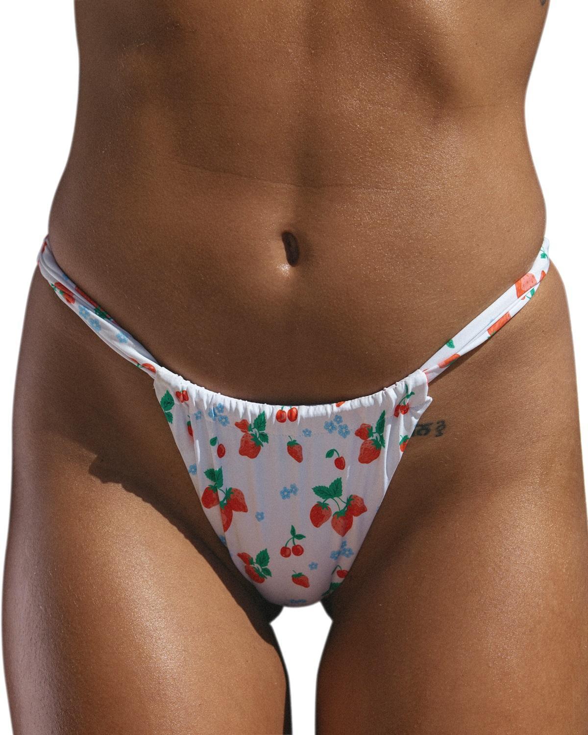 Bright Swimwear Womens Nia Halter Bikini Top in Green Product Image