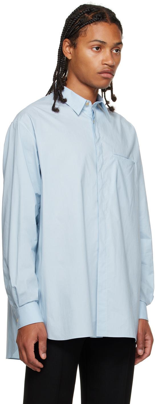 THE ROW Blue Fili Shirt In Powder Blue Product Image