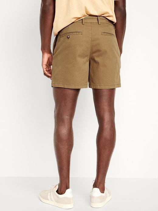Slim Built-In Flex Rotation Chino Shorts -- 5-inch inseam Product Image