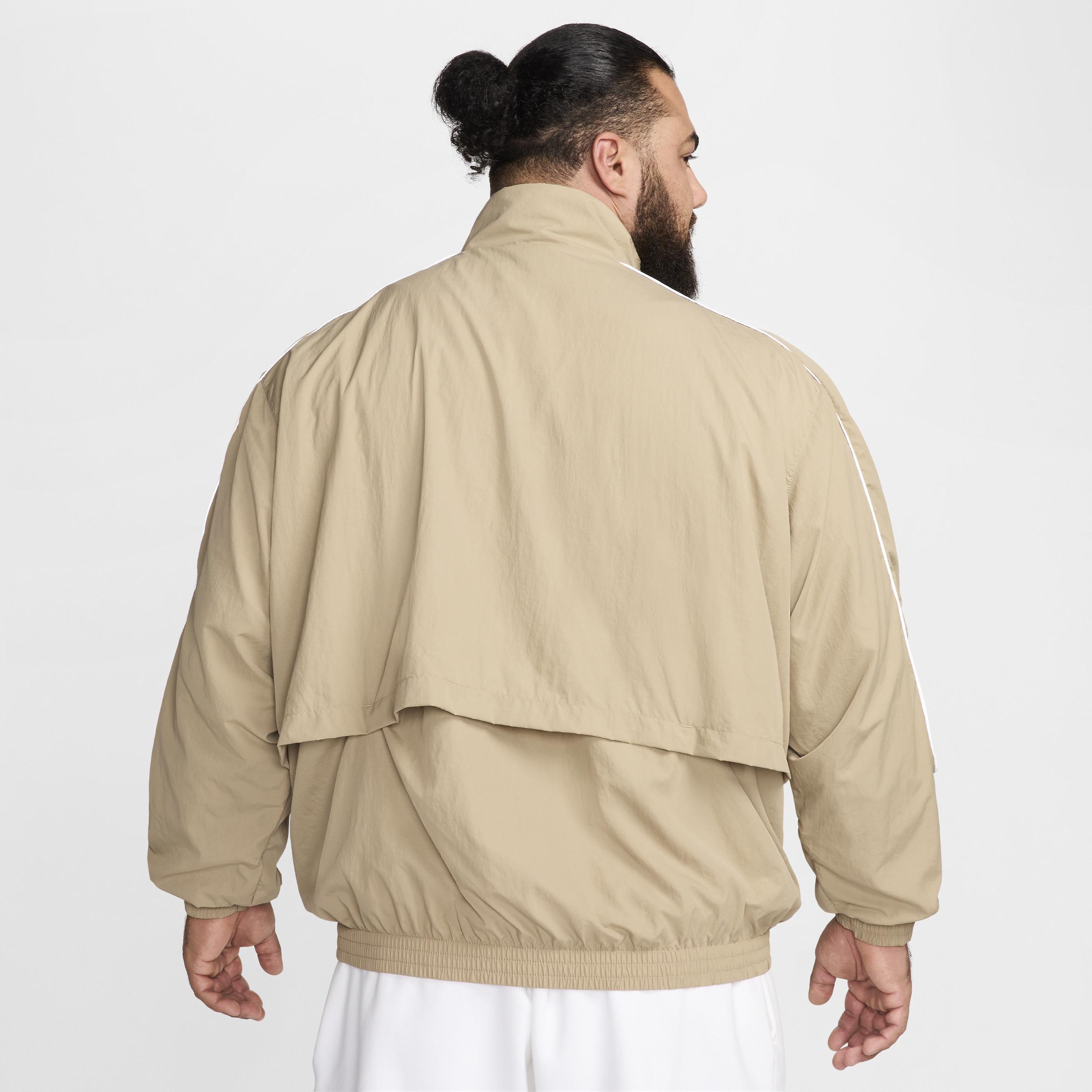 Mens Nike Sportswear Solo Swoosh Woven Track Jacket Product Image