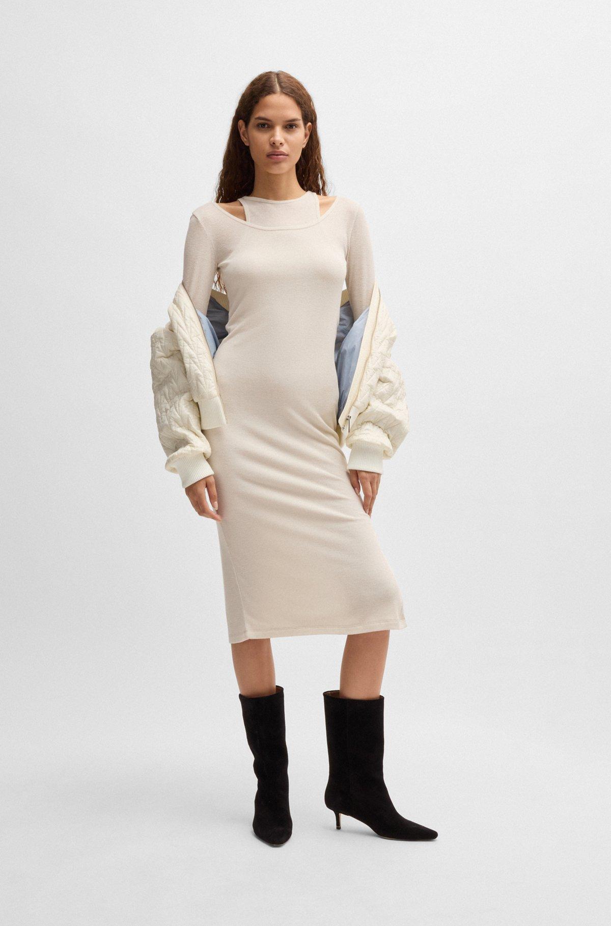 Two-in-one dress with layered effect Product Image