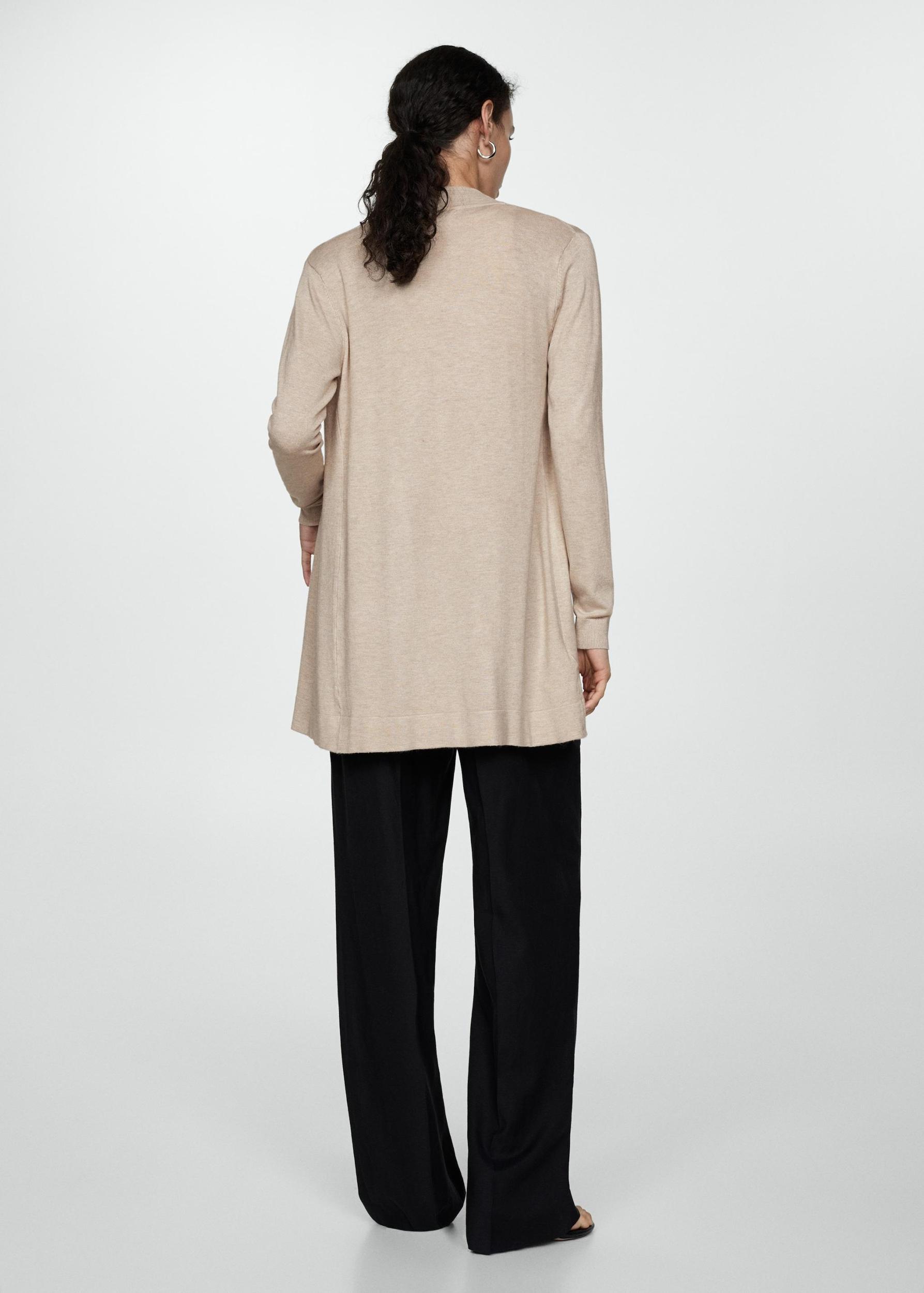 Fine-knit cardigan - Women | MANGO USA Product Image