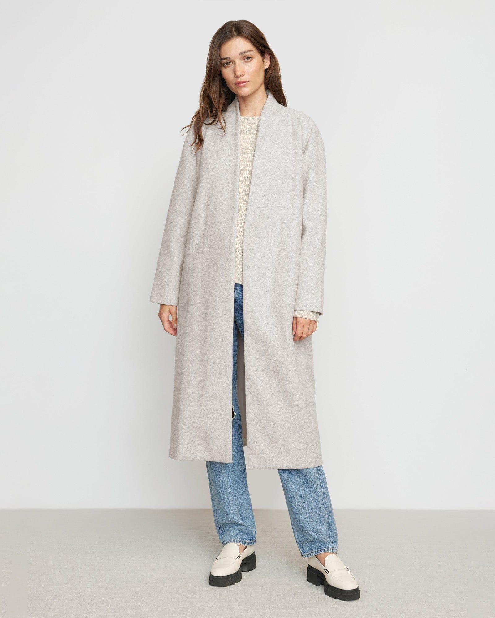 Reagan Oversized Tie-Front Coat Product Image