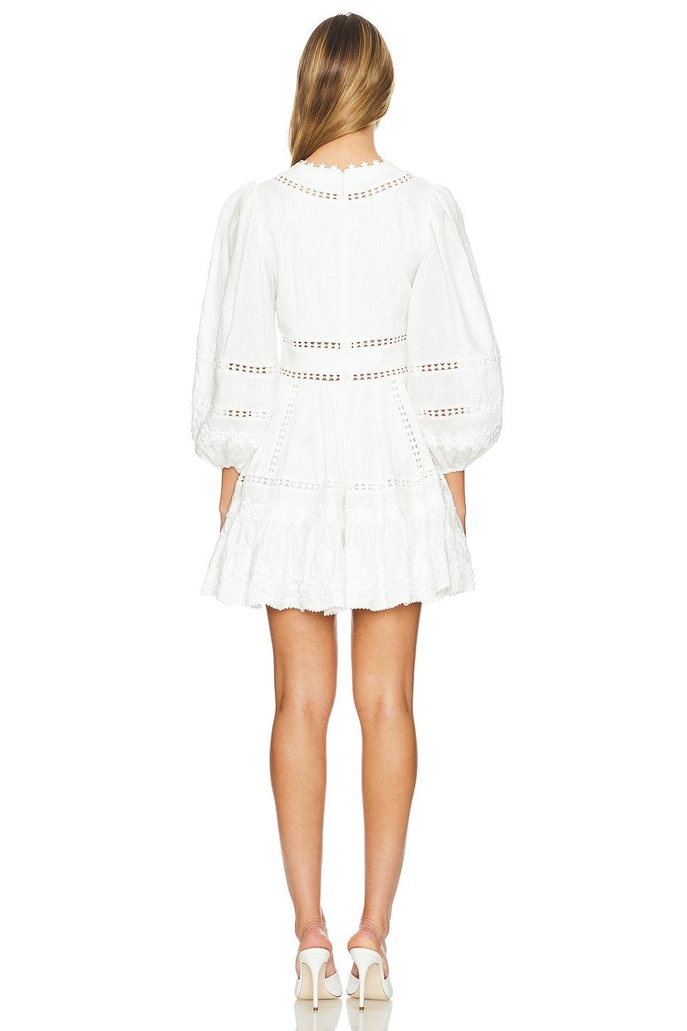 Pop Trimmed Mini Dress Zimmermann Product Image