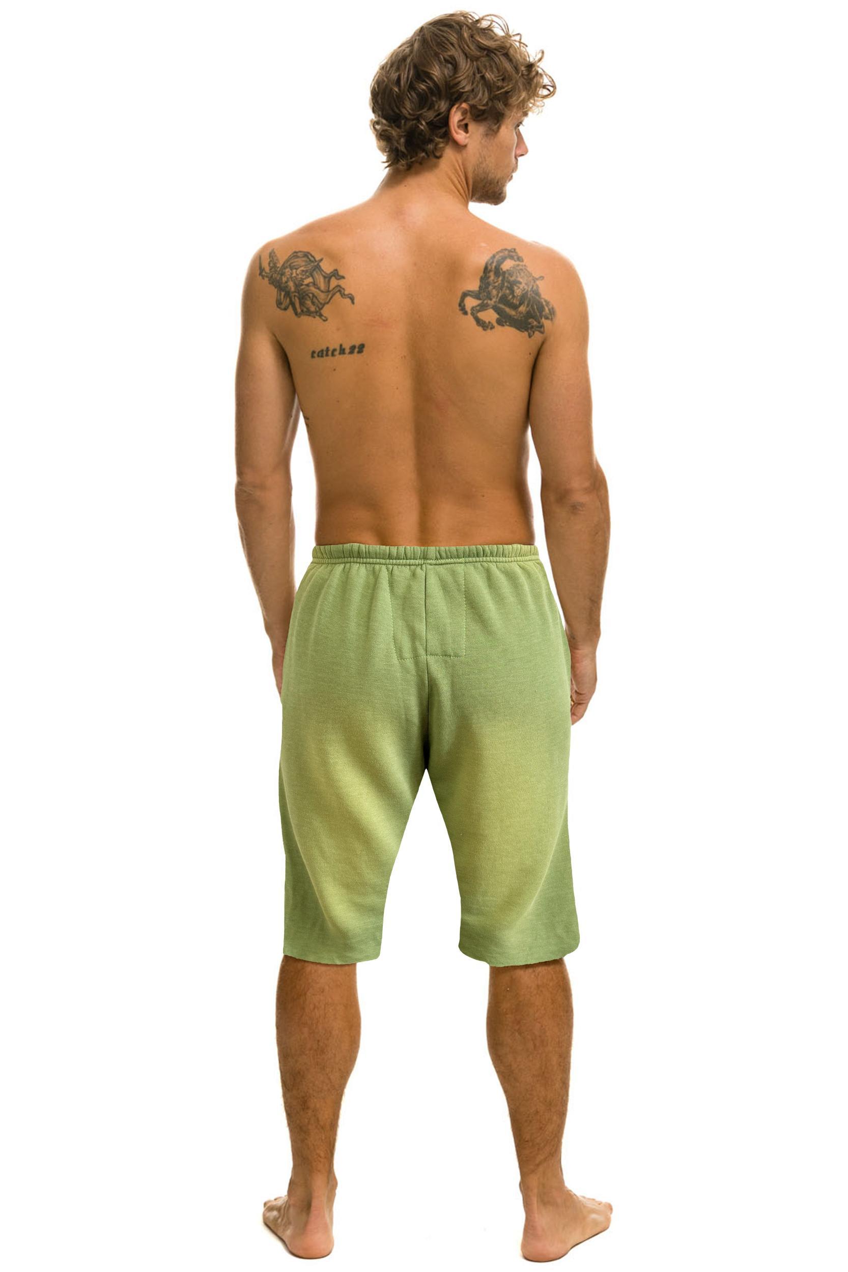 VINTAGE LOGO MENS SWEATSHORTS - FADED ARMY Male Product Image