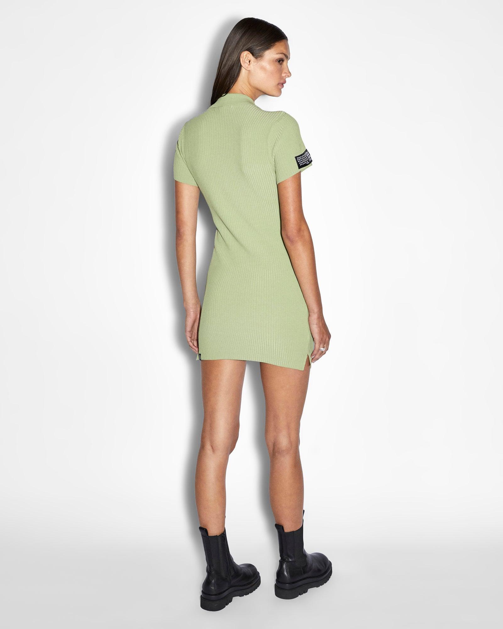 LEAGUE POLO DRESS SAGE Female Product Image