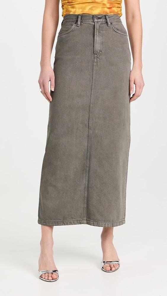 Acne Studios Denim Maxi Skirt | Shopbop Product Image