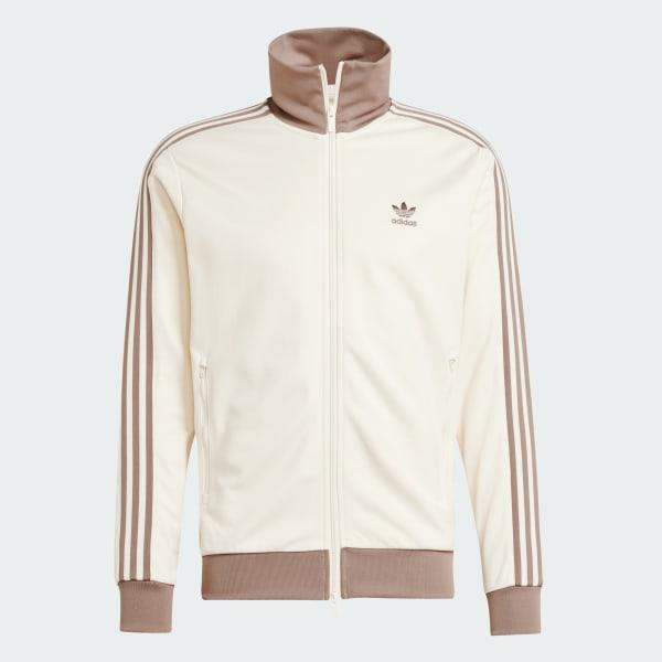 adidas Adicolor Classics Beckenbauer Track Jacket Wonder White 2XL Mens Product Image