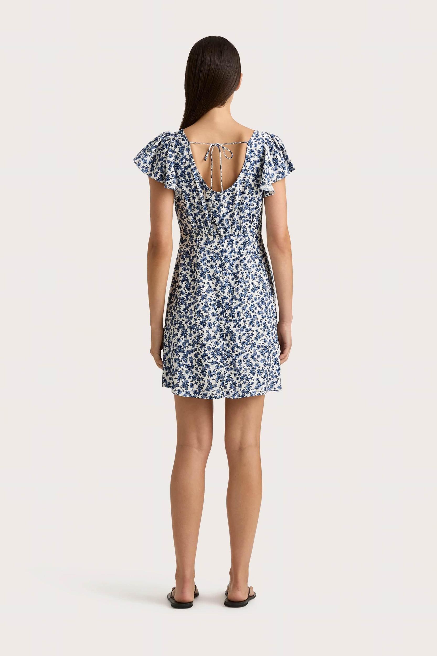 Valras Mini Dress Leilani Mid Blue - Final Sale Product Image
