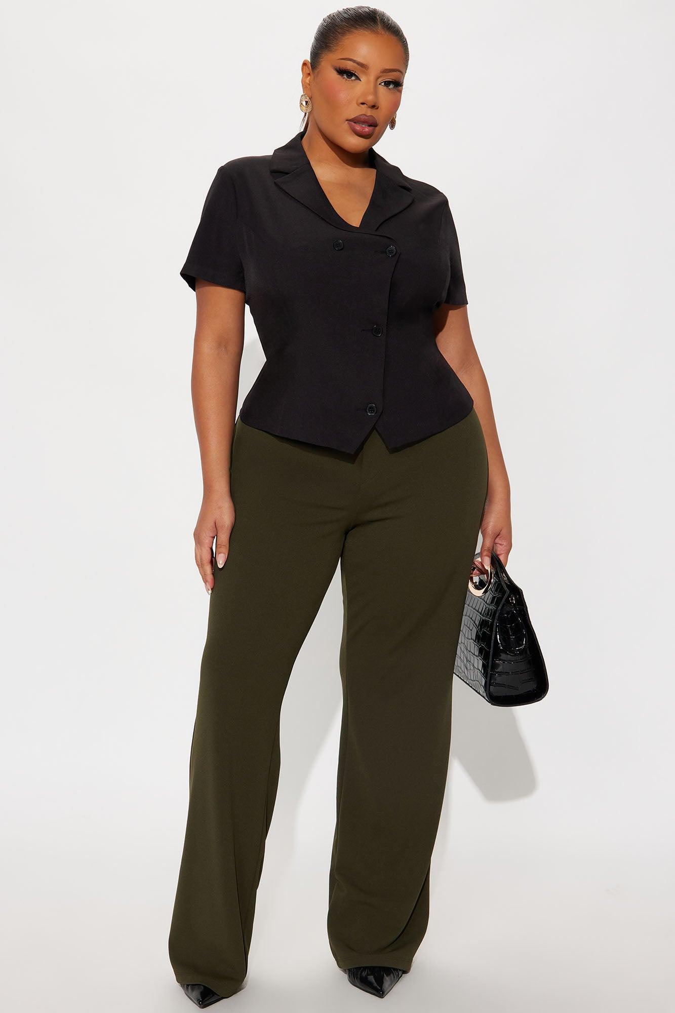 Late Calls Blouse Top - Black Product Image
