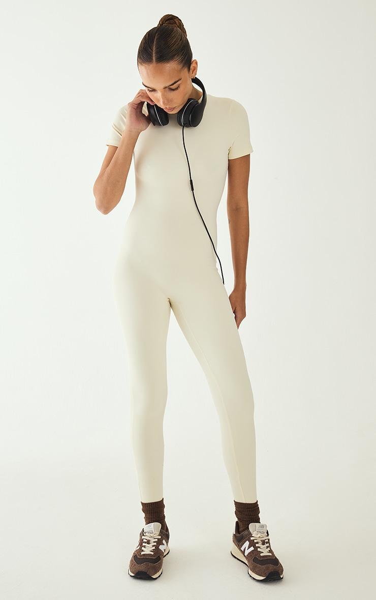Bone Ultimate Sculpt Short Sleeve Unitard Product Image