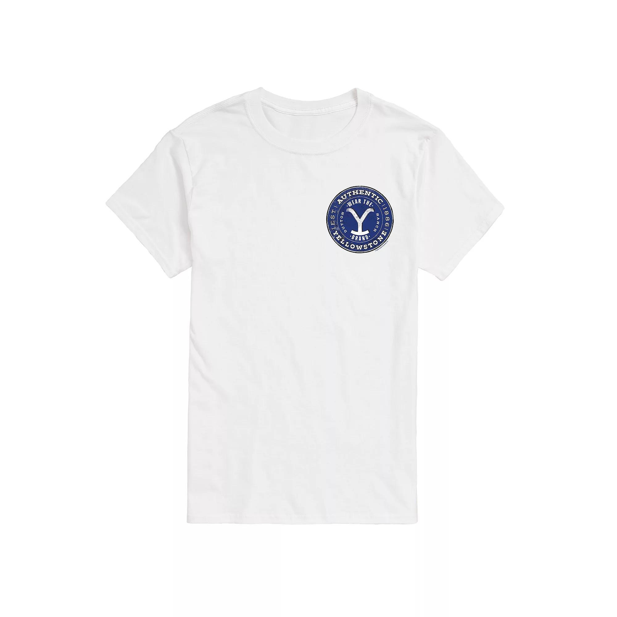 Big & Tall Yellowstone Wear The Brand Tee, Mens Product Image