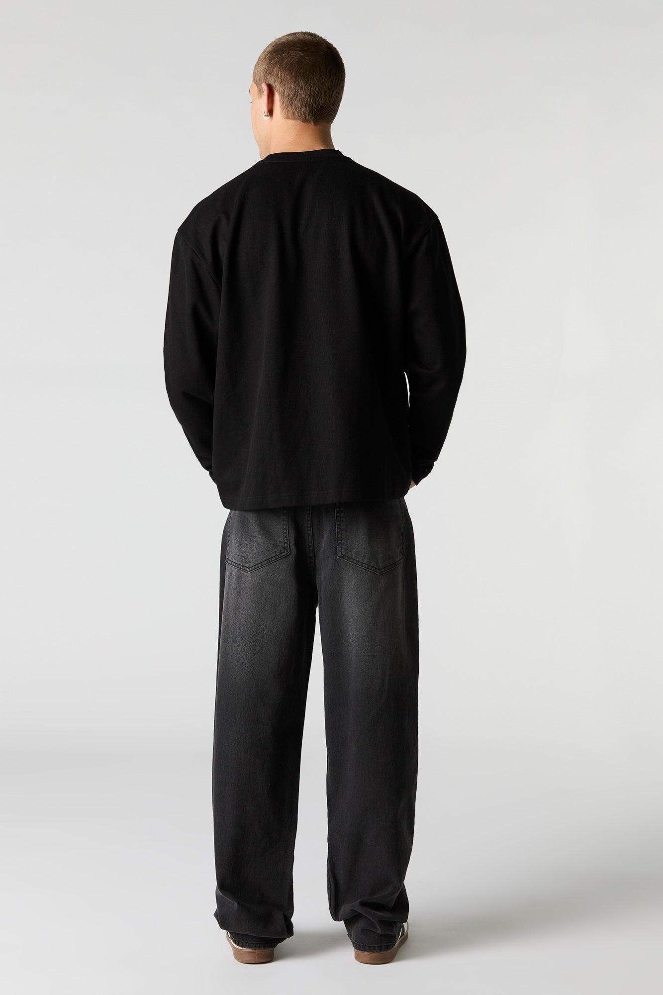 Loose Denim Jean Male Product Image