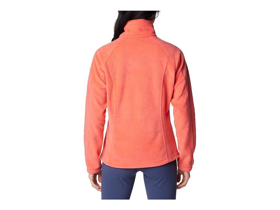 Women's Columbia Benton Springs Zip-Front Fleece Jacket, Size: Large, Juicy Product Image