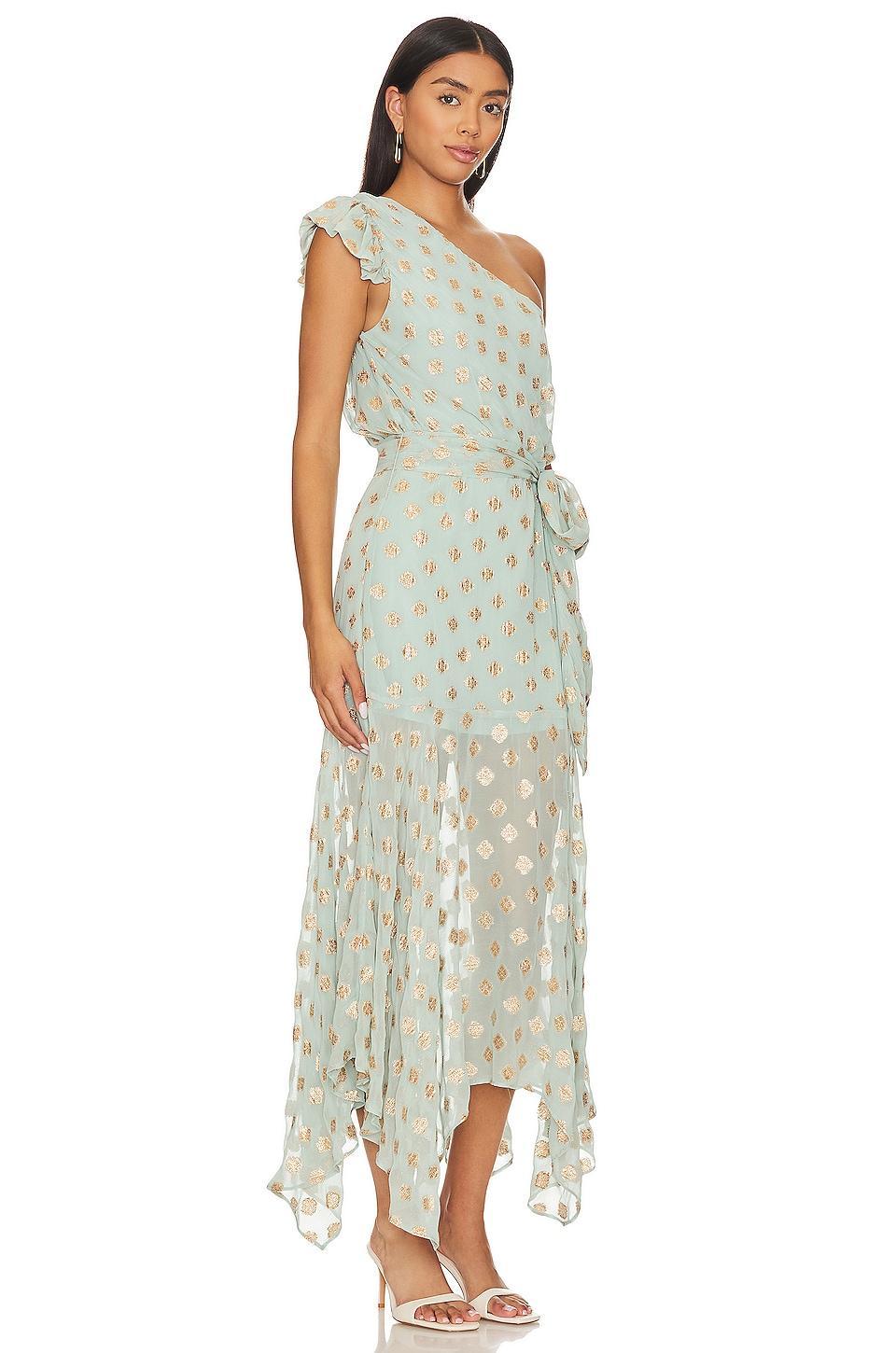 x REVOLVE Letizia Metallic Midi Dress Karina Grimaldi Product Image