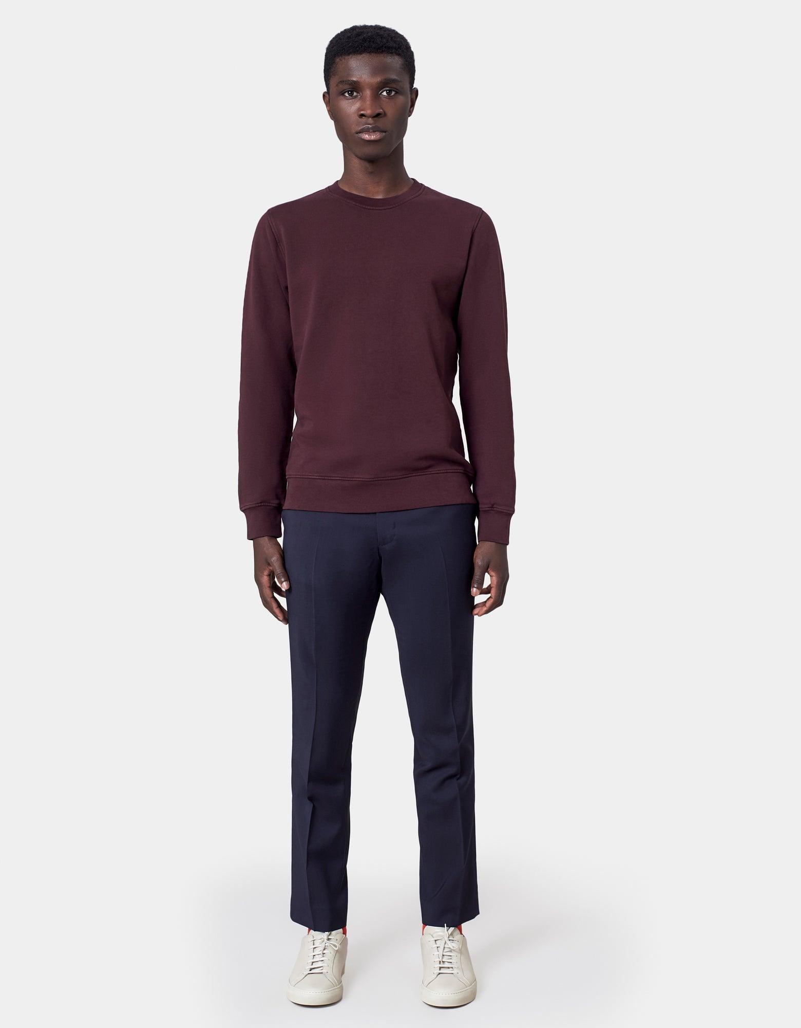 Classic Organic Crew - Deep Black Product Image