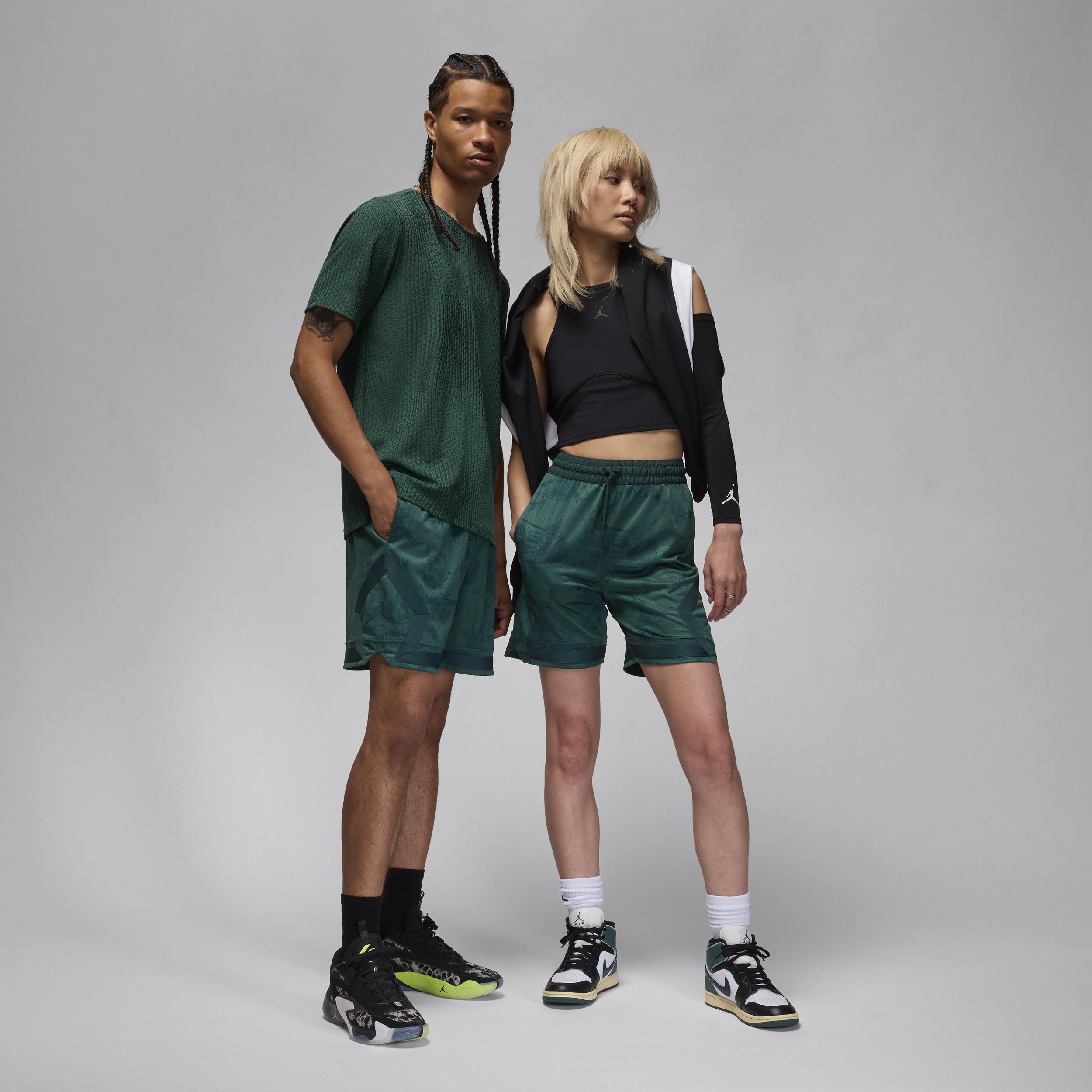 Men's Jordan Sport Dri-FIT Printed Diamond Shorts Product Image