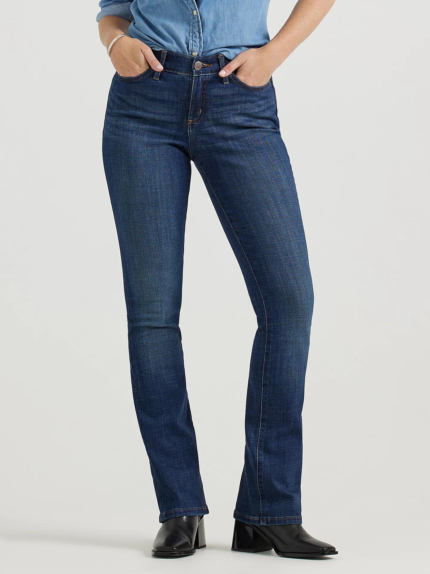 Women's Ultra Lux Comfort with Flex Motion Bootcut Jean | Women's Jeans | Lee® Product Image