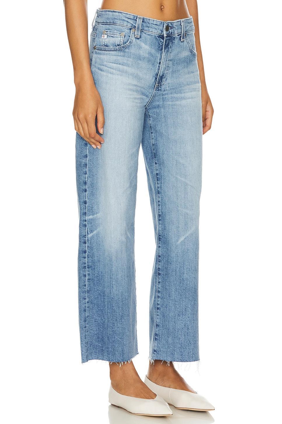 Saige Wide Leg Crop AG Jeans Product Image