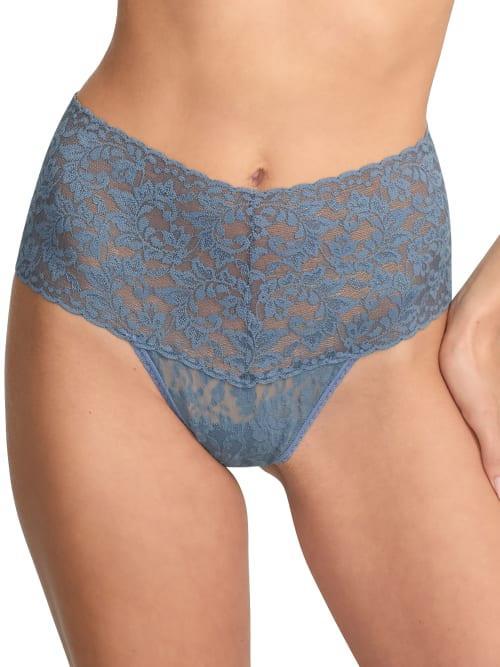 Retro Signature Lace Thong Product Image