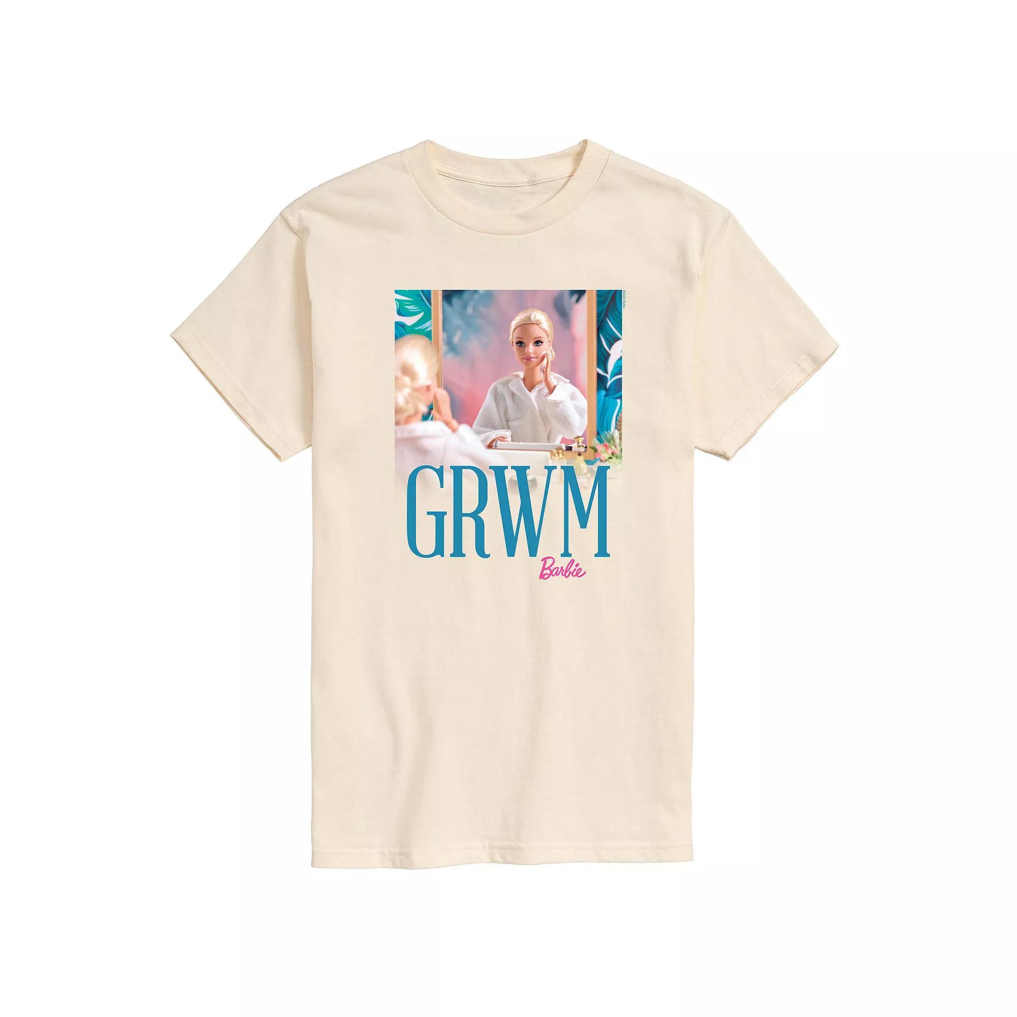 Mens Barbie GRWM Graphic Tee Product Image