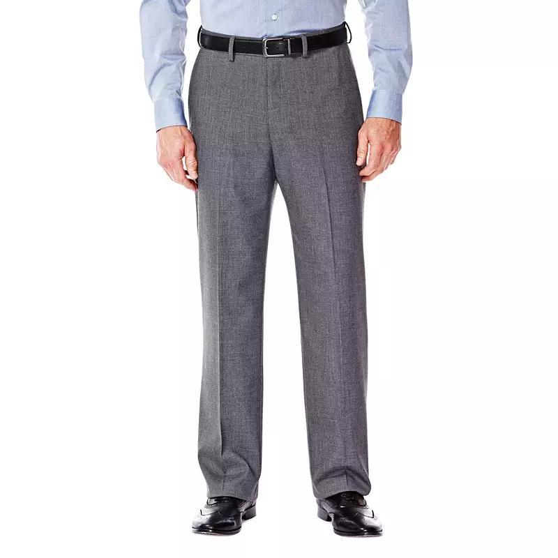 Men's J.M. Haggar® Premium Classic-Fit Flat-Front Stretch Suit Pants, Size: 40X29, Oatmeal Product Image