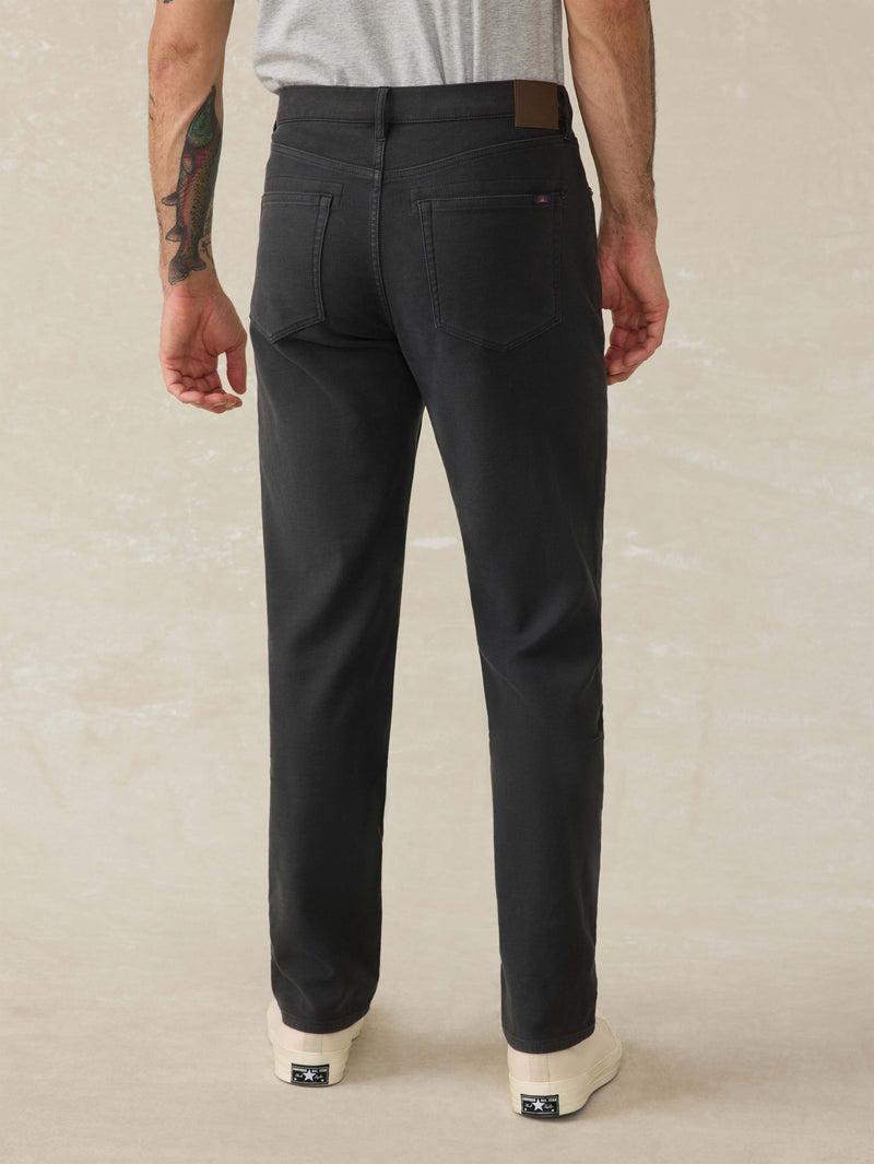 Stretch Terry 5-Pocket Pant - Onyx Black Product Image
