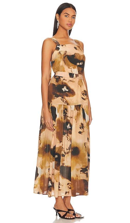 Topaz Print Midi Dress Karina Grimaldi Product Image