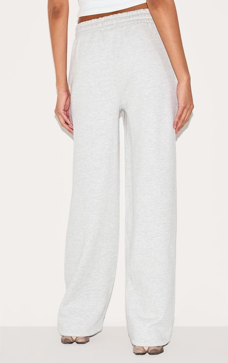 Ash Grey Premium Wide Leg Sweatpants Product Image