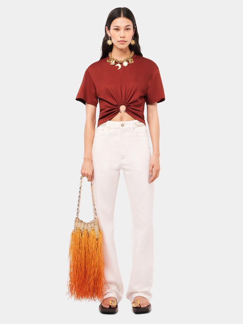 Signature off white jeans with 1969 discs Product Image